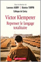 couverture du livre Victor Klemperer – Repenser le langage totalitaire couverture du livre Victor Klemperer – Repenser le langage totalitaire